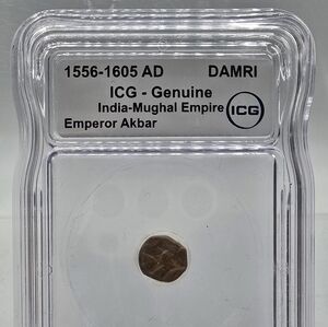 India-Mughal Empire 1556-1605 AD Damri